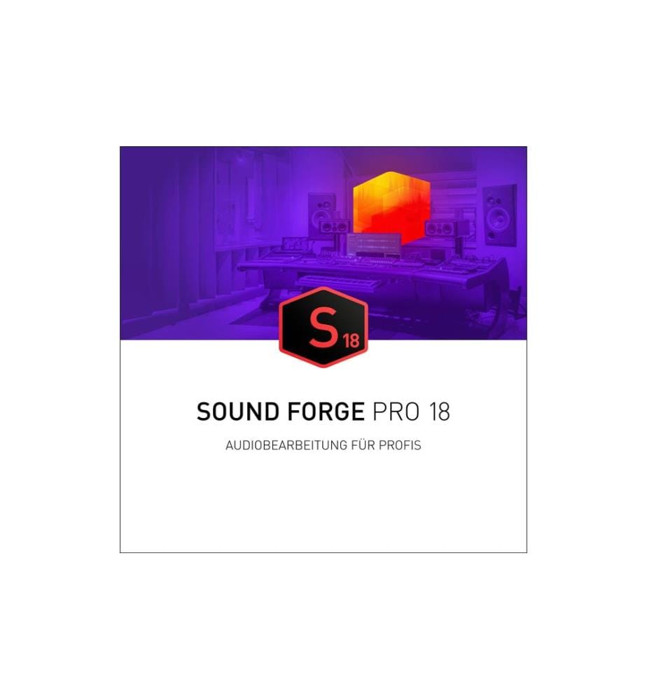 Magix - Sound Forge Pro 18 ESD, Version complète