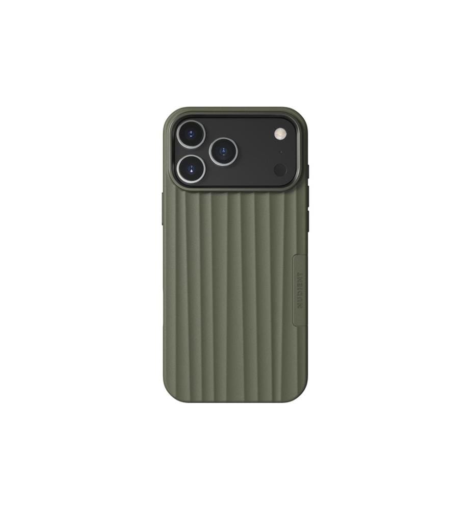 Nudient - Coque arrière Bold MagSafe iPhone 17 Pro Max Olive Green