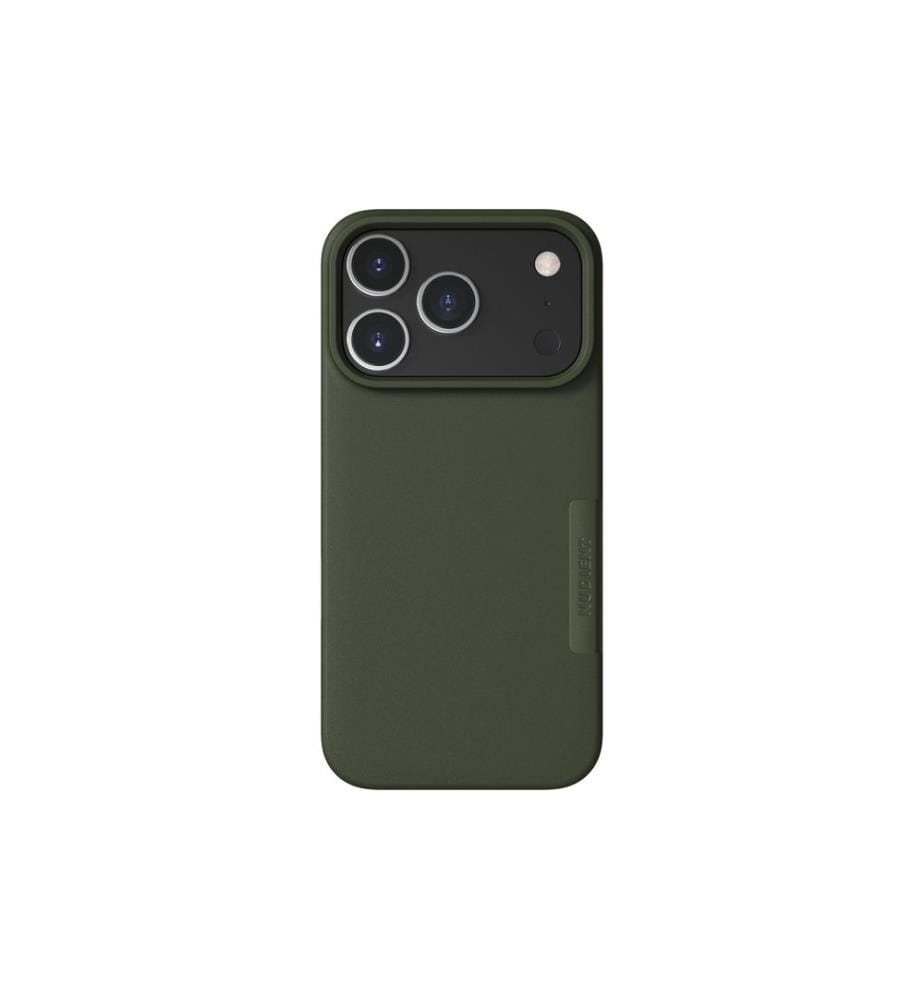 Nudient - Coque arrière Thin MagSafe iPhone 17 Pro Pine Green