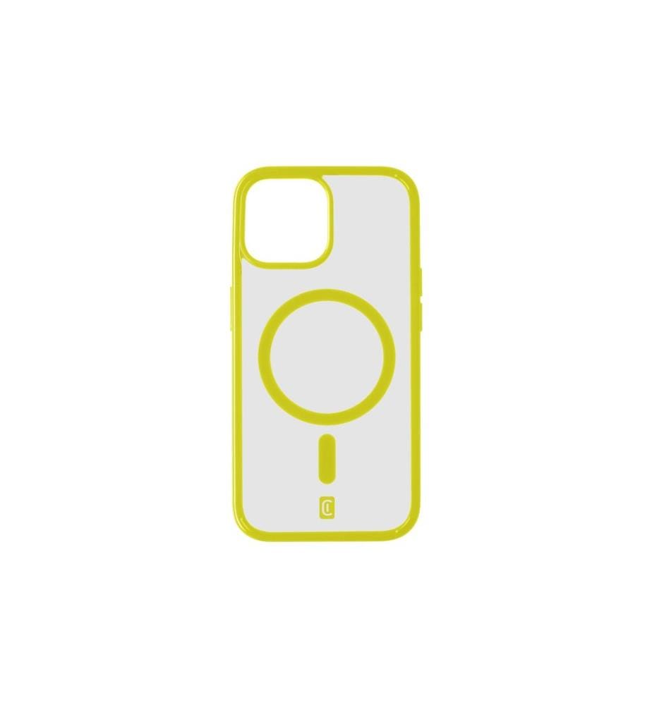 Cellular Line - Coque arrière Gloss Case iPhone 15 Lime-Green