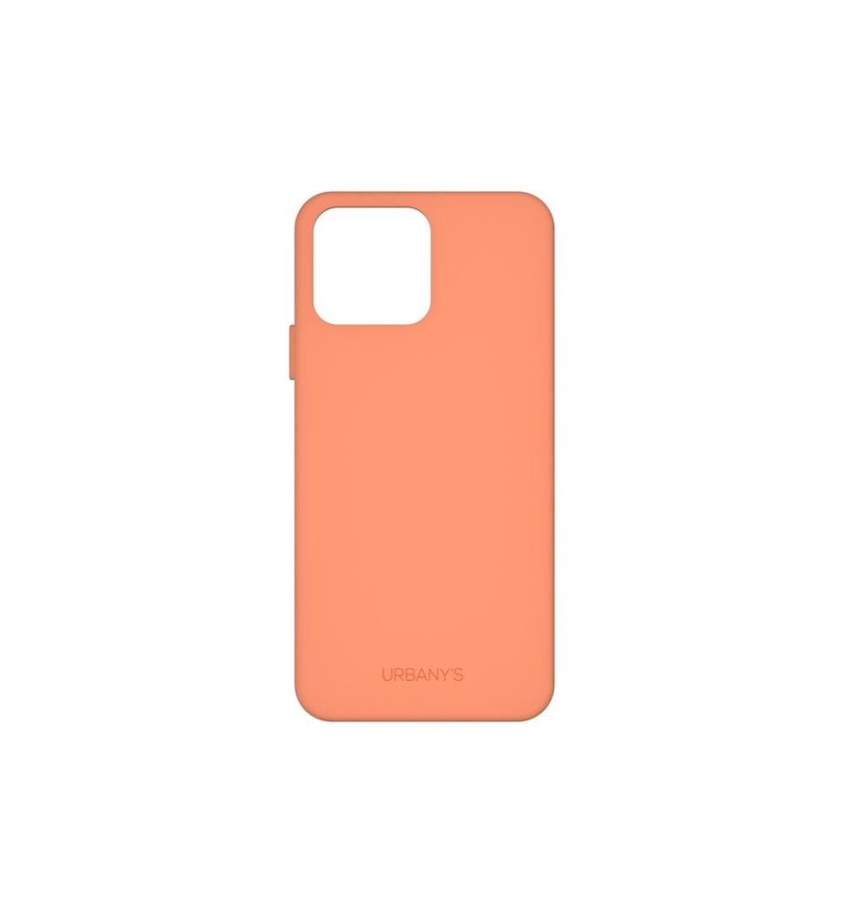 URBANY'S - Coque arrière Sweet Peach Silicone iPhone 14 Pro Max