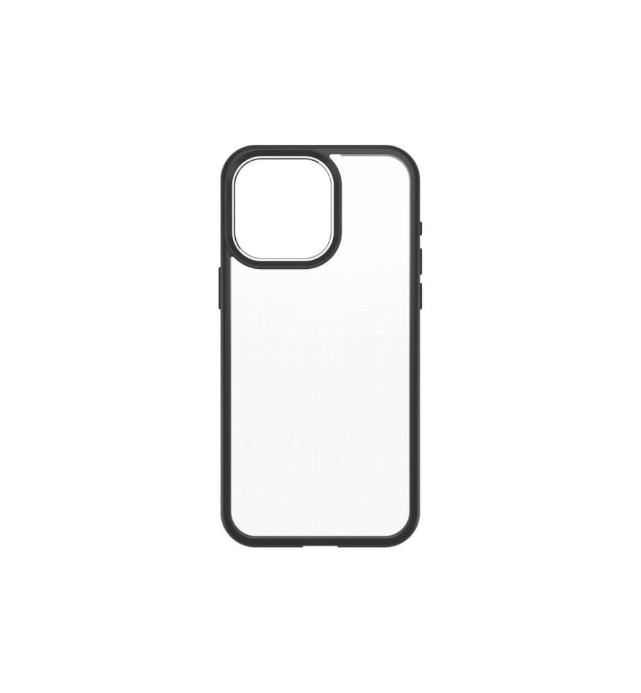 OTTERBOX - Coque arrière React iPhone 15 Pro Max Transparent/Noir