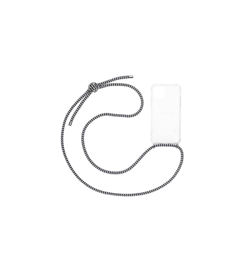 URBANY'S - Necklace Case iPhone 15 Plus Hypnotic Zebra