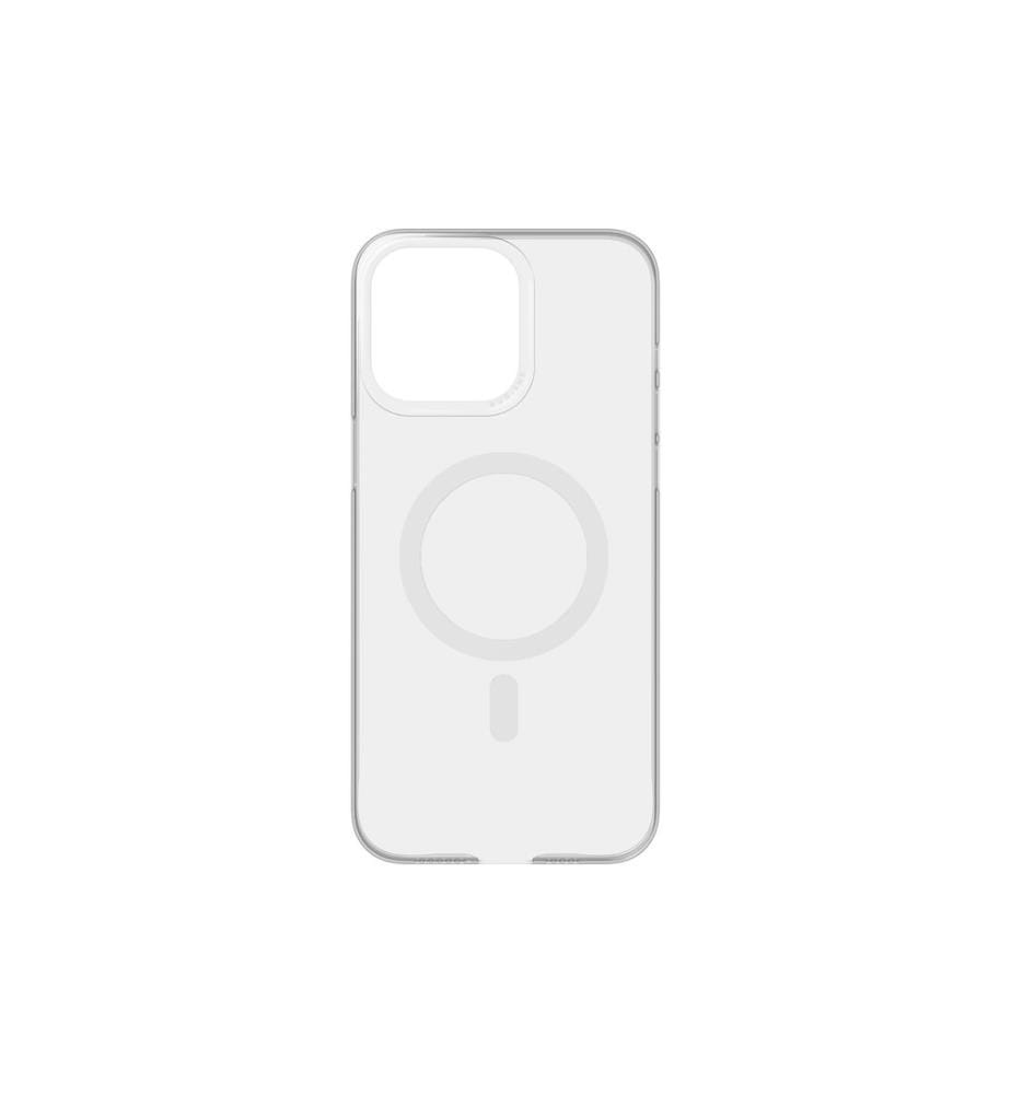 Nudient - Coque arrière Thin MagSafe iPhone 15 Pro Max Transparent