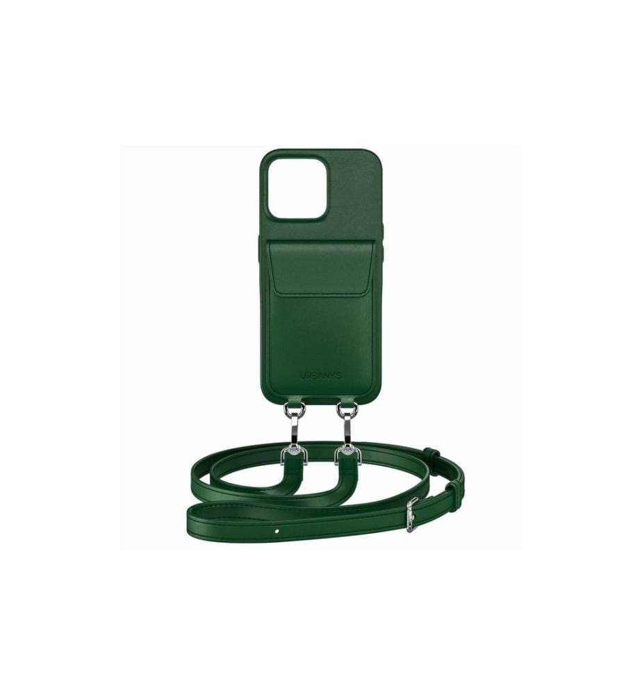 URBANY'S - Necklace Case Handykette+ RACING GREEN iPhone Air