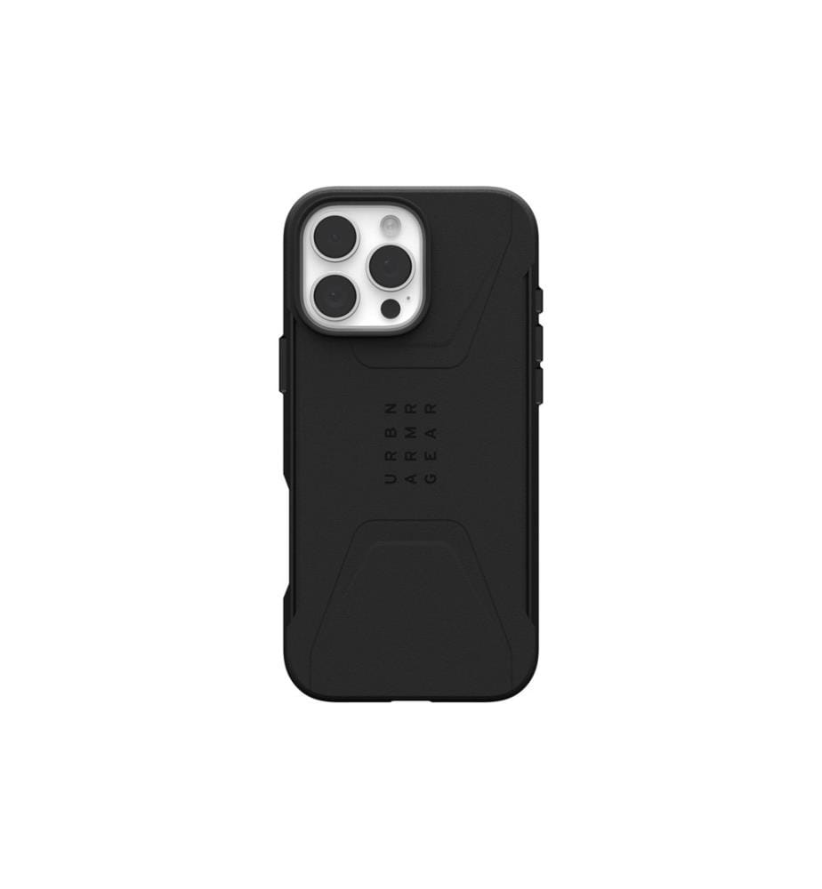 UAG - Coque arrière Civilian Case iPhone 16 Pro Max Black