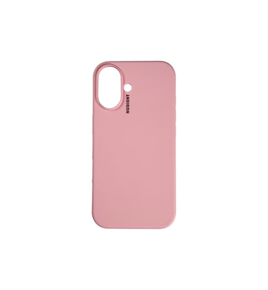 Nudient - Coque arrière Base Case Magsafe iPhone 16 Bébé rose