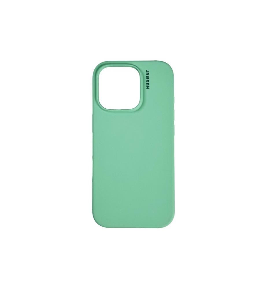 Nudient - Coque arrière Base Magsafe iPhone 16 Pro Vert menthe