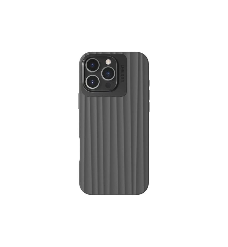 Nudient - Coque arrière Bold MagSafe iPhone 16 Pro Max Storm Black