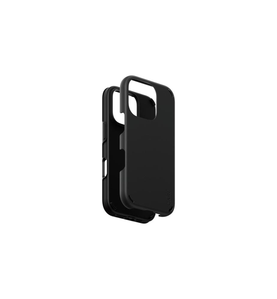 CARE - Coque arrière Feature Double Defense iPhone 16 Pro Noir