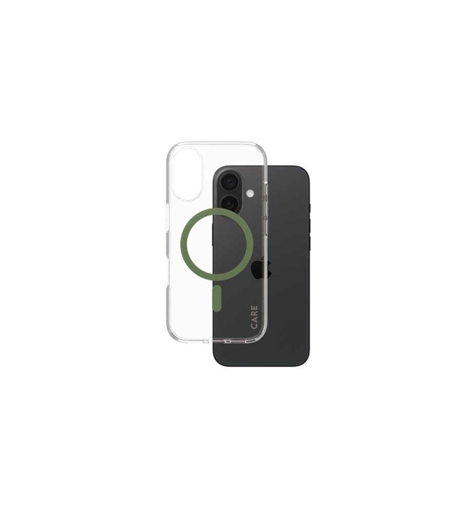 CARE - Coque arrière Flagship iPhone 16 Vert