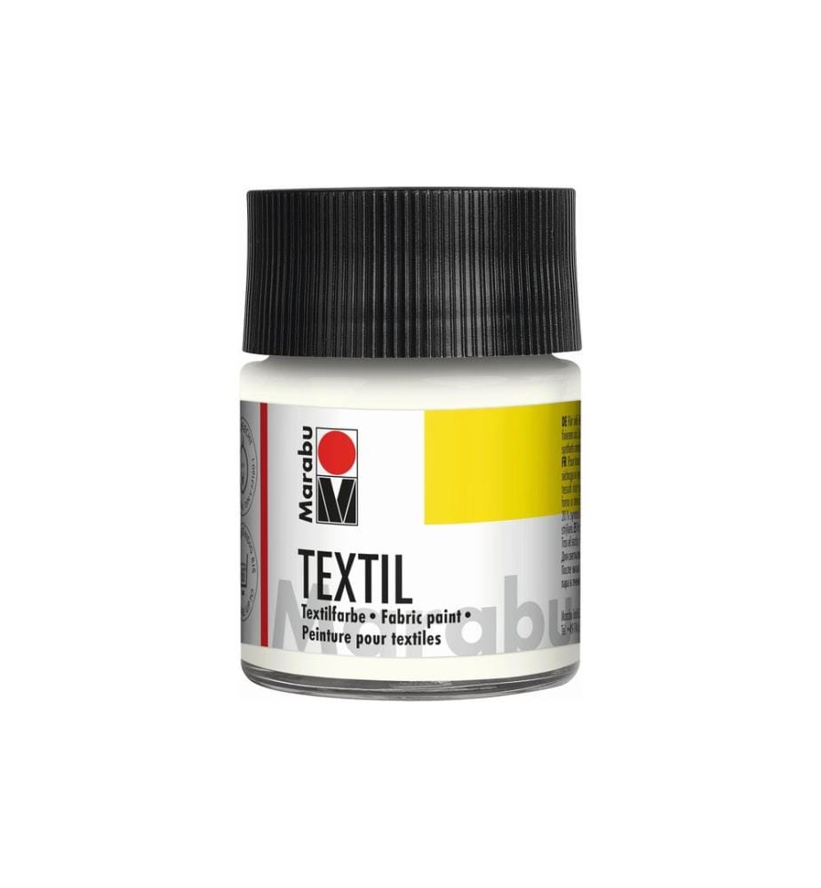 MARABU - Peinture pour textile 50 ml, Blanc
