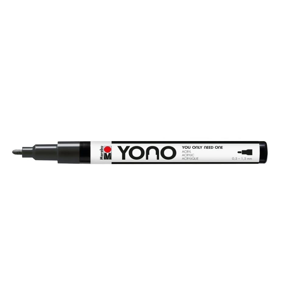 MARABU - Marqueur acrylique YONO 0.5 - 1.5 mm Noir