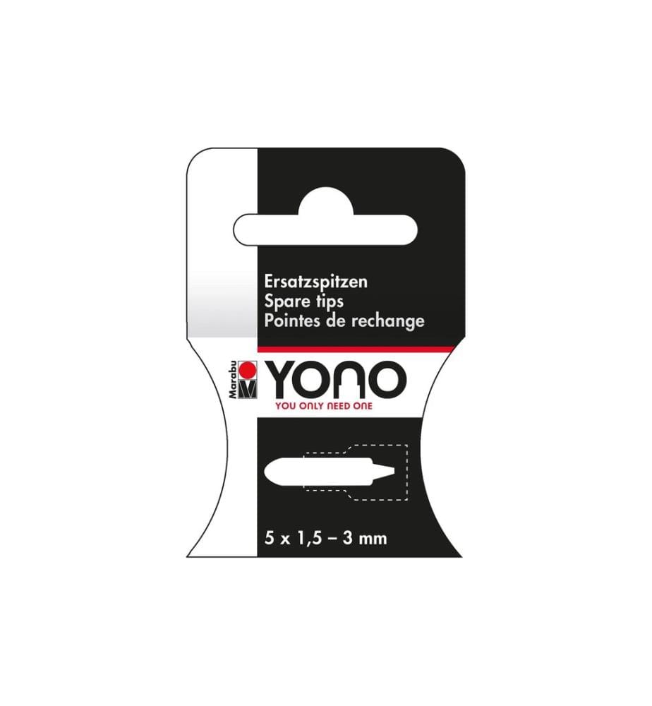 MARABU - Marqueur acrylique Pointe de rechange pour YONO 1,5 - 3 mm
