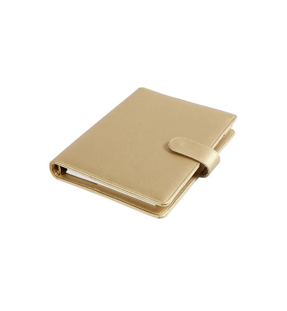 CREATIV COMPANY - Carnet de notes Calendrier, 19 x 23.5 x 4 cm, Or