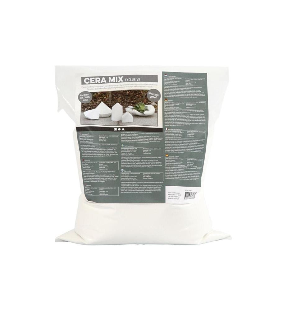 CREATIV COMPANY - Matière à modeler Cera-Mix Luxe 5 kg Blanc Blanc
