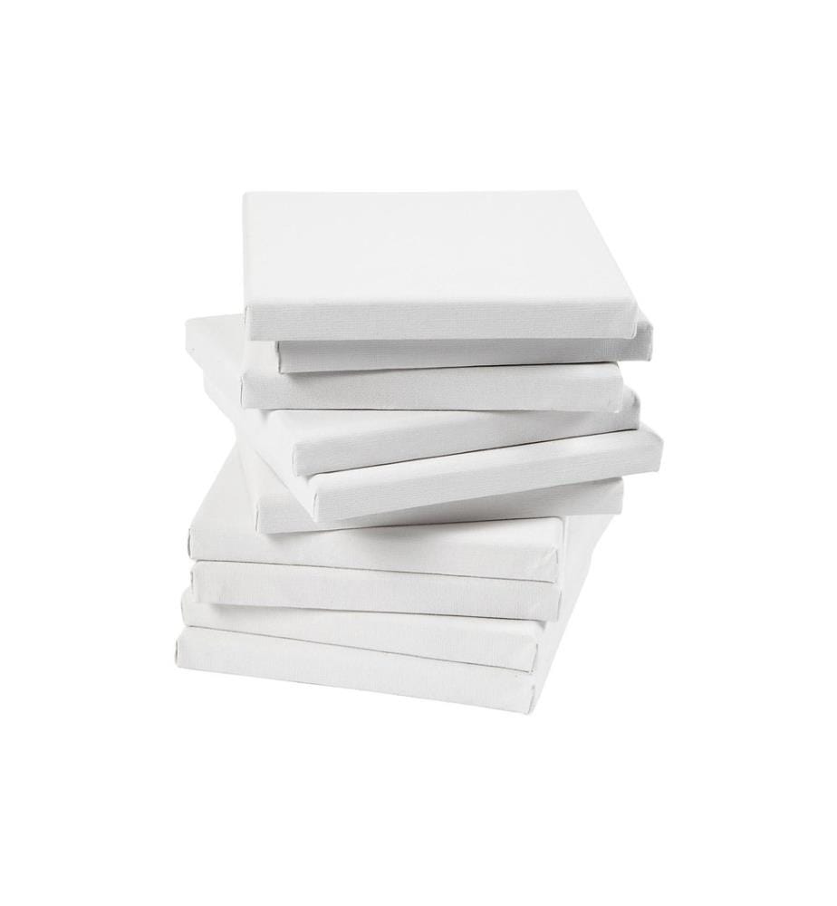 CREATIV COMPANY - Châssis 20 x 20 cm, blanc, 80 pièces