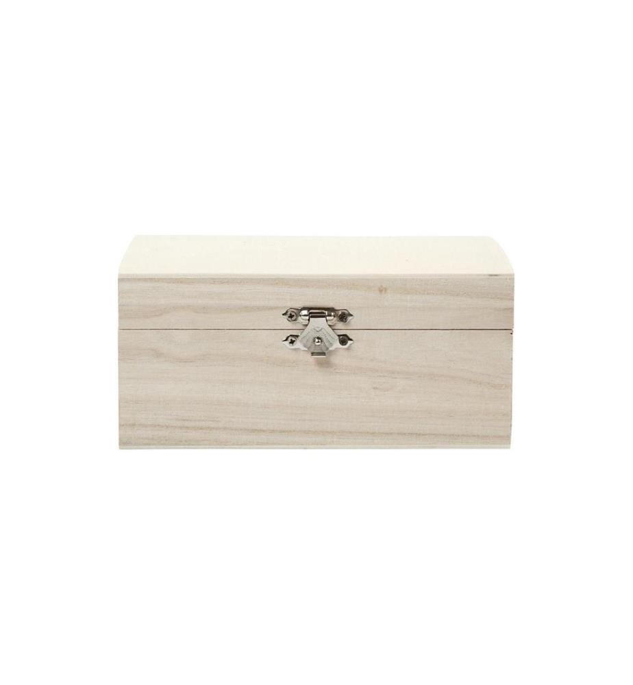 CREATIV COMPANY - Article en bois 16.5 x 11 x 8.55 cm Coffre