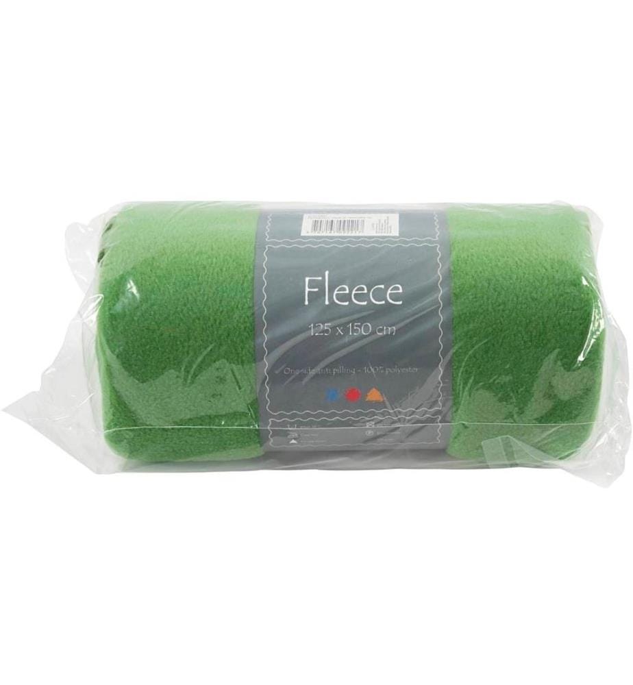CREATIV COMPANY - Polaire 150 cm x 125 cm, Vert