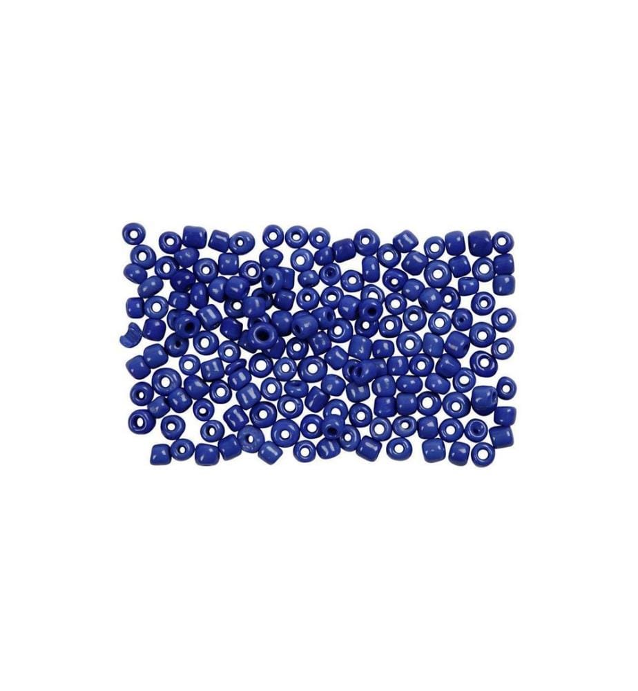 CREATIV COMPANY - Perles de rocaille 8/0 Bleu