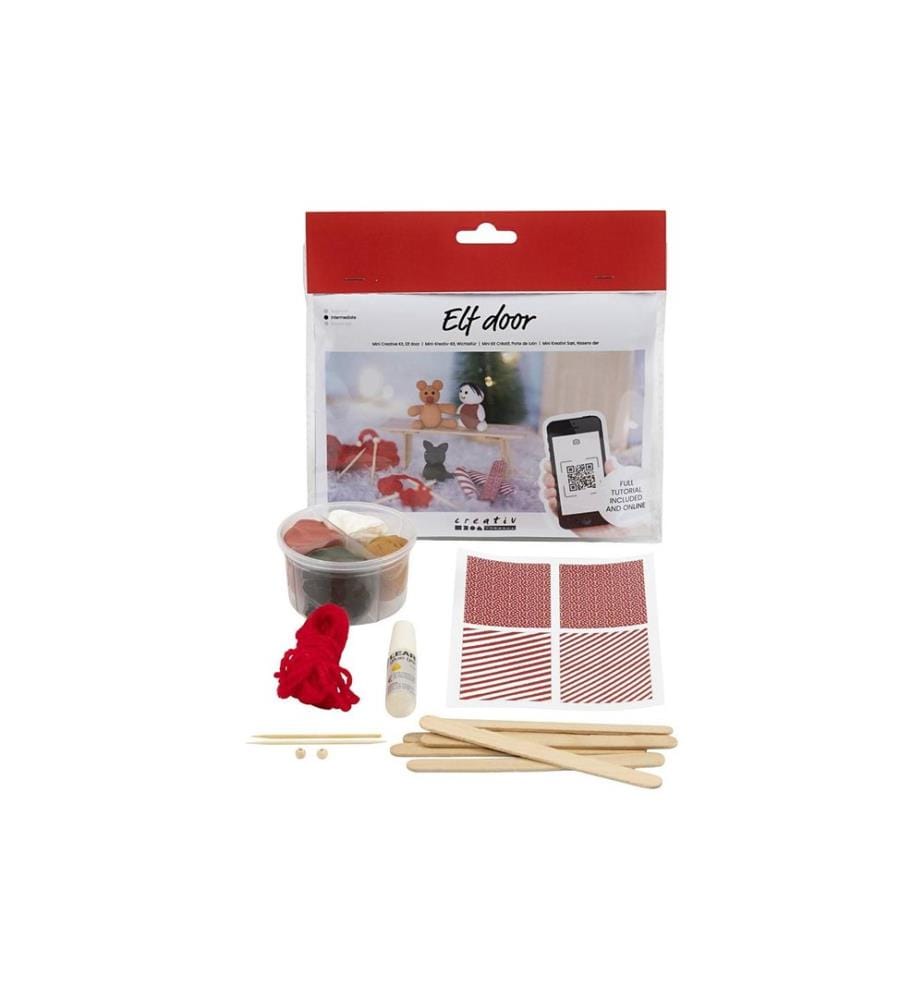 CREATIV COMPANY - Mini ustensiles Scène de la porte des lutins Jouets et tricot