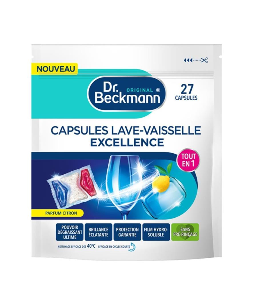 Lot de 6 Tablettes Lave-Vaisselle Excellence 378g - 6x27 Tablettes