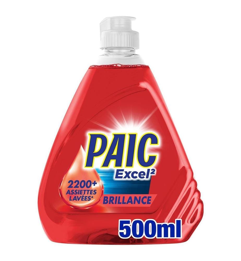 Lot de 12 Liquide Vaisselle 500Ml Excel24H - Ultra Degraissant