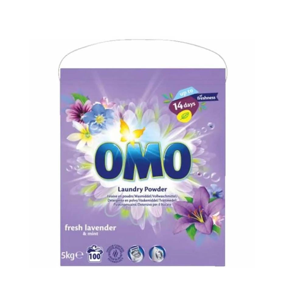 Lessive Poudre 5Kg Fresh Lavender & Mint 100 Lavages