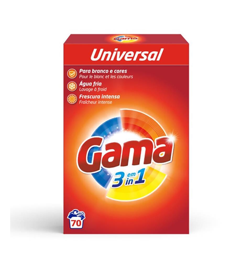 Lessive Poudre 3.85Kg Universal 70 Lavages