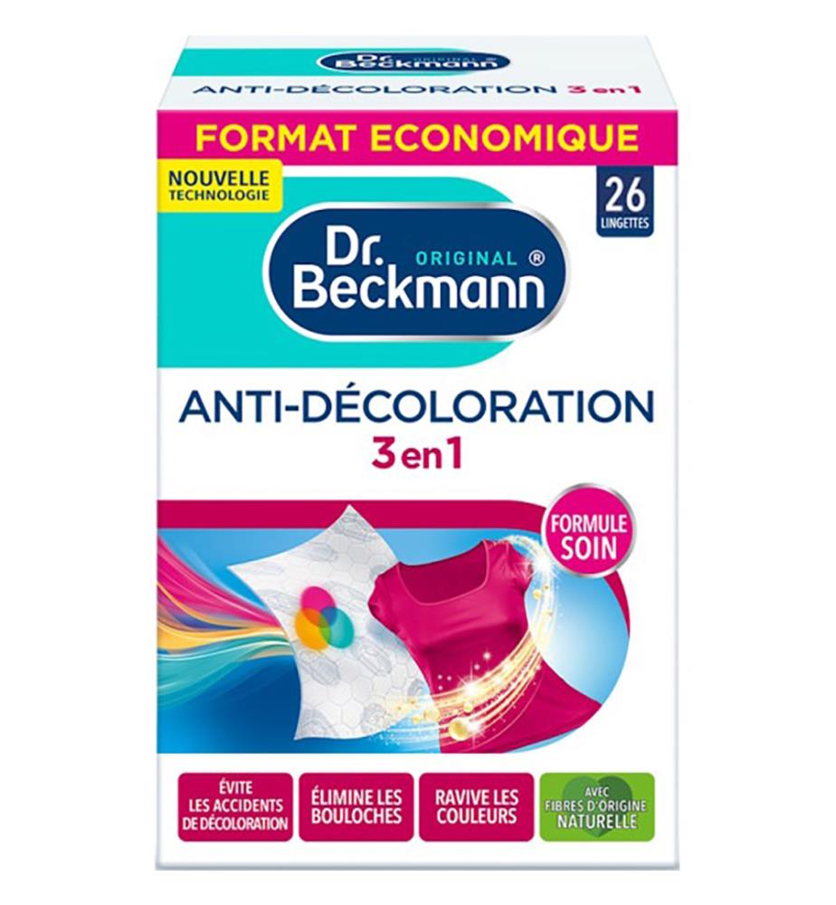 Lot de 12 Lingettes anti-décoloration 3-en-1 protection ultime - 26 Pièces