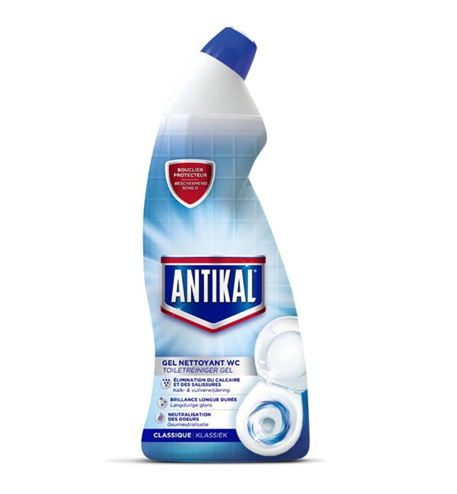 Lot de 6 Gels WC 750 ml Classique Anti-Calcaire - 6 x 750 ml