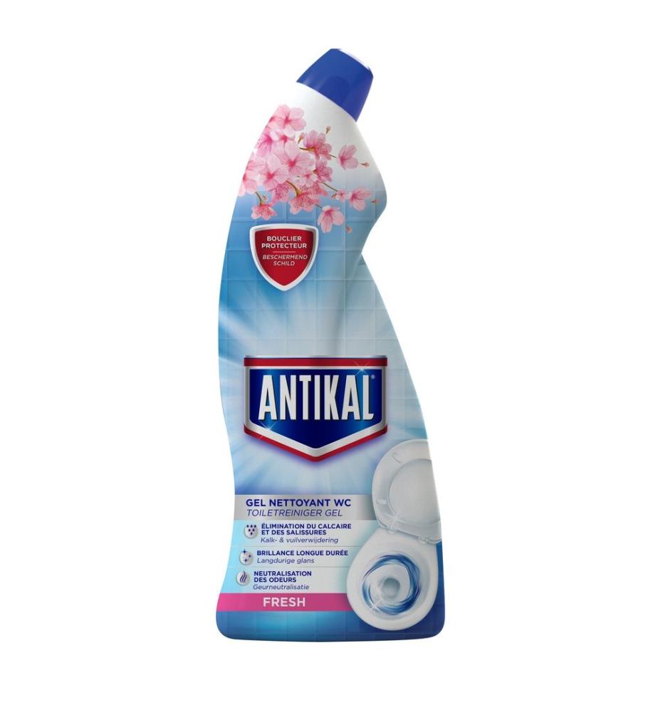 Lot de 6 Gels WC 750 ml Fresh