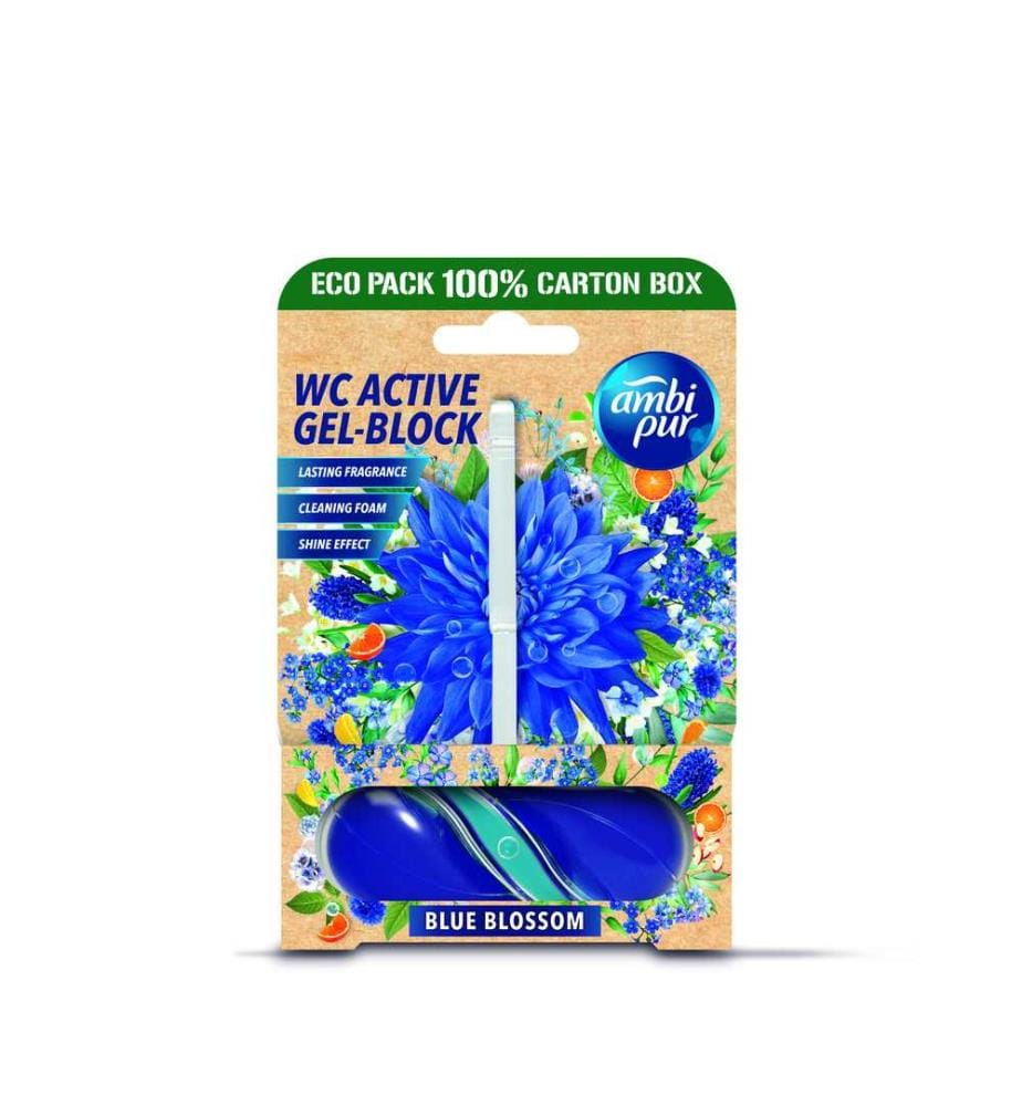 Lot de 8 Blocs WC - Gels 45 g Blue Blossom