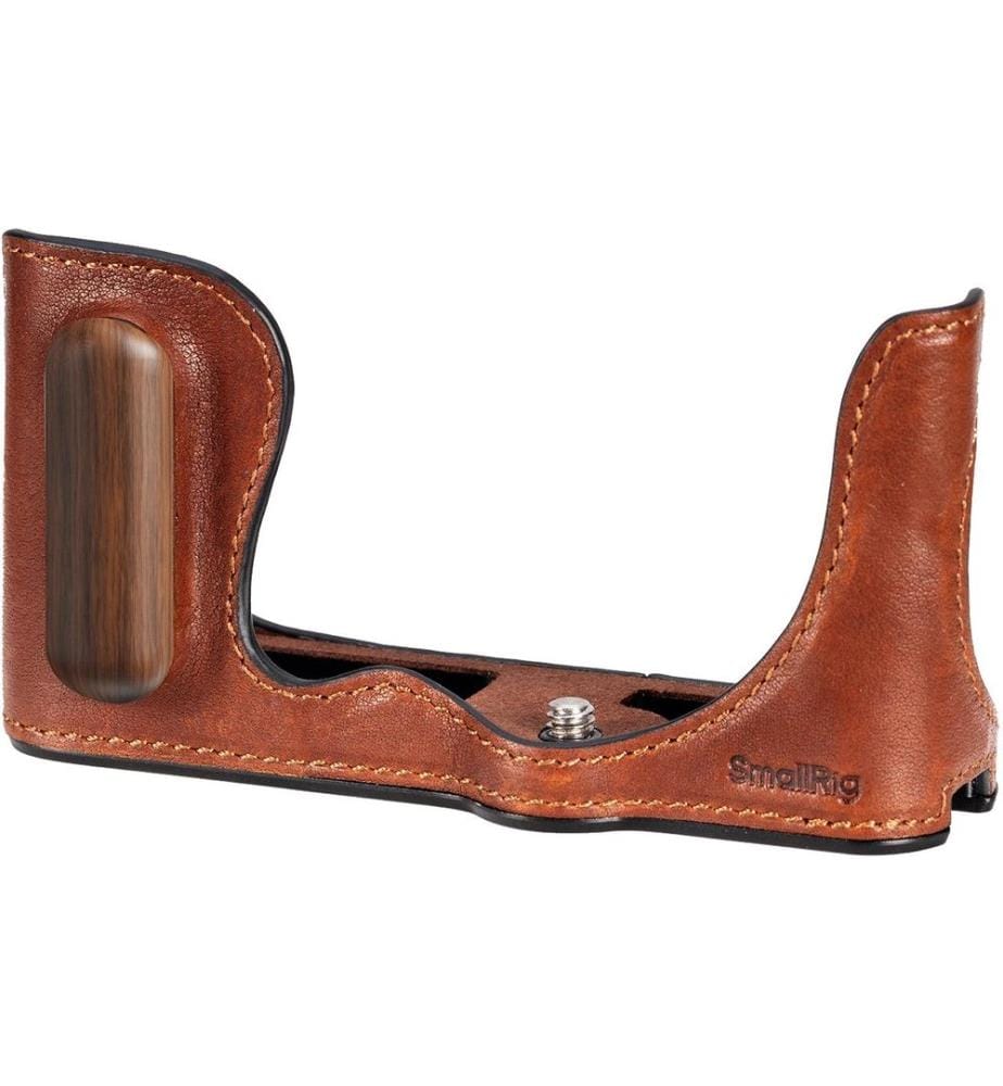SMALLRIG - Etui semi-cuir pour Panasonic LUMIX S9 Brun