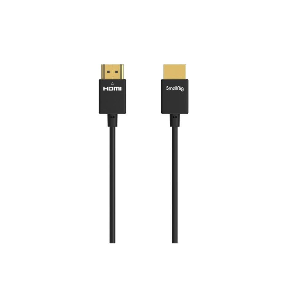 SMALLRIG - Câble de données HDMI 4K ultra-mince HDMI - HDMI, 0.35 m
