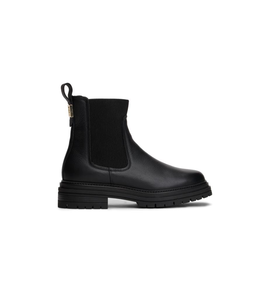 Bottines Chelsea en cuir - Noir