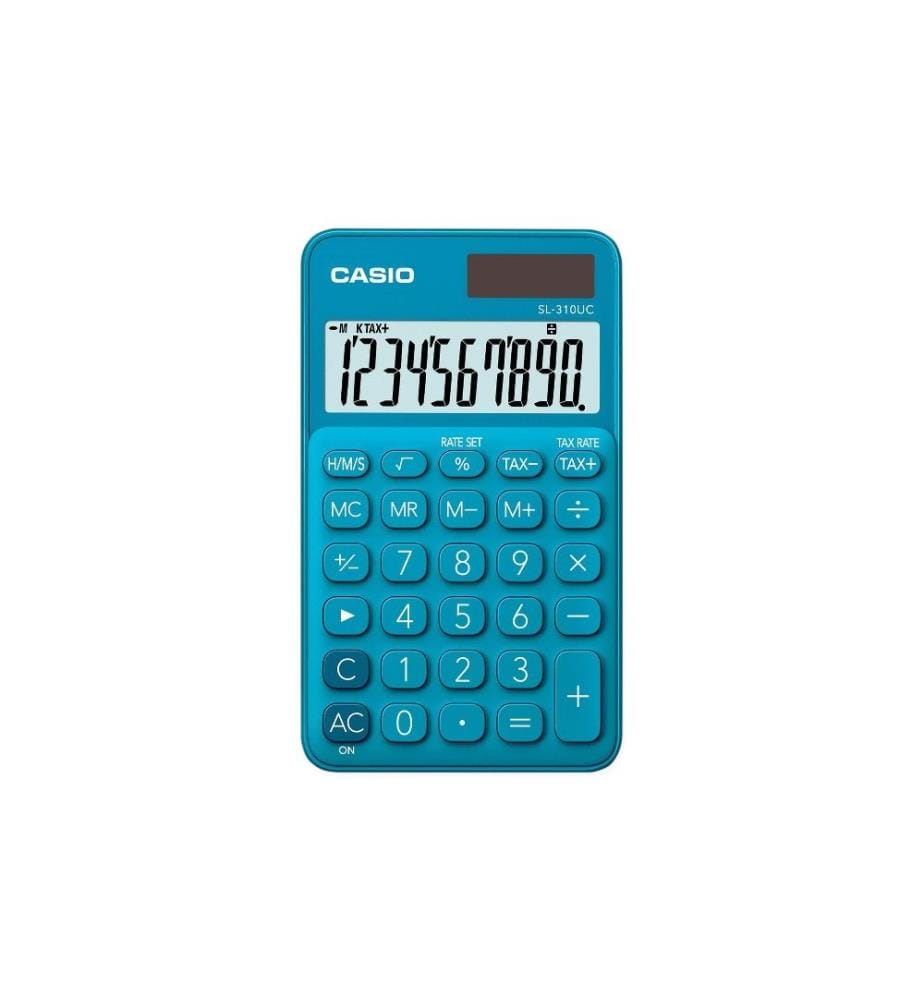 CASIO - Calculatrice SL-310UC-BU Bleu