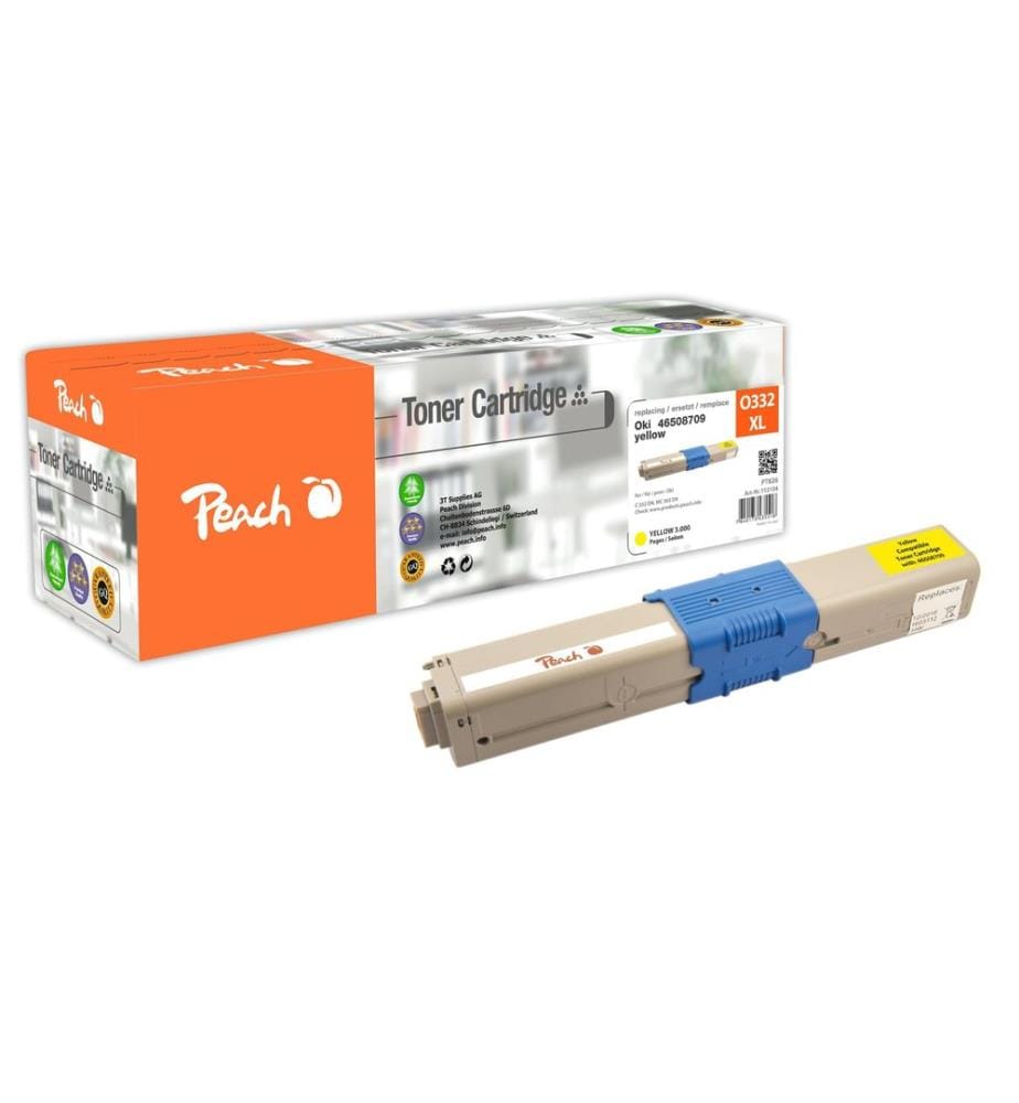 PEACH - Toner OKI 46508709 Yellow