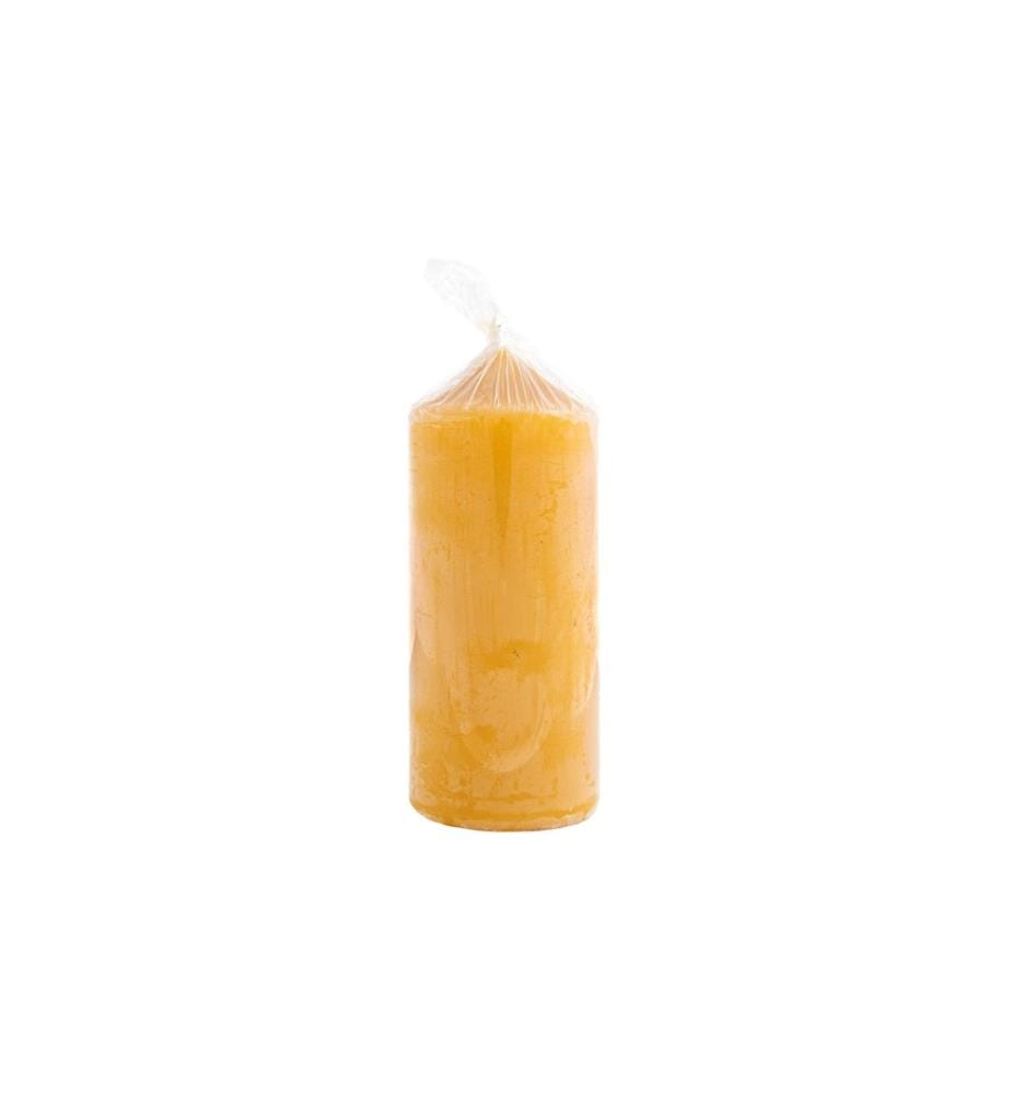 HERZOG KERZEN AG - Bougie cylindrique à base de cire d'abeille 5 x 12 cm