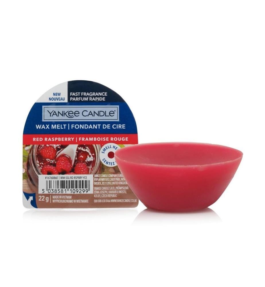 Yankee Candle - Plaquettes de cire parfumées Red Raspberry