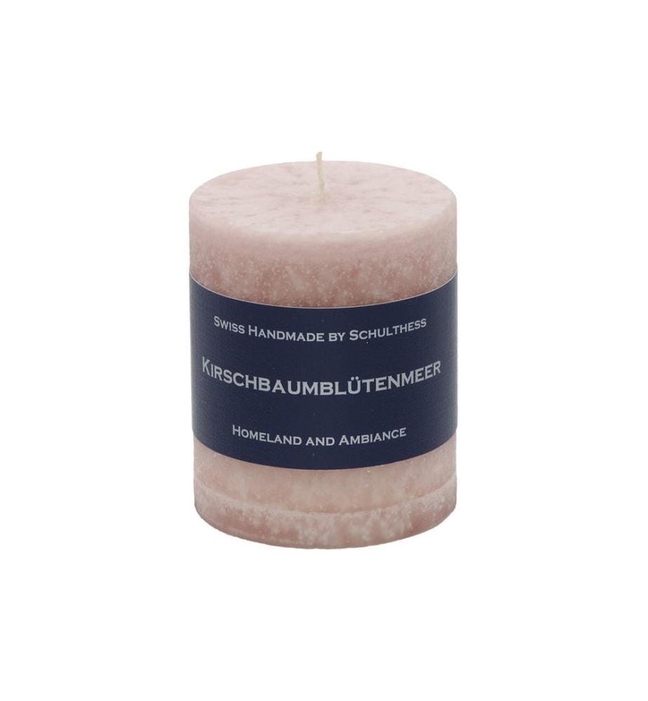 SCHULTHESS KERZEN - Bougie parfumée Mer de cerisiers en fleurs 8 cm