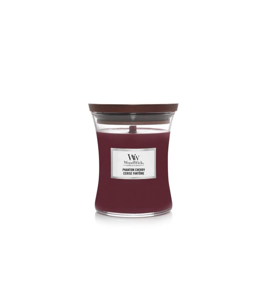 Woodwick - Bougie parfumée Phantom Cherry Pot moyen