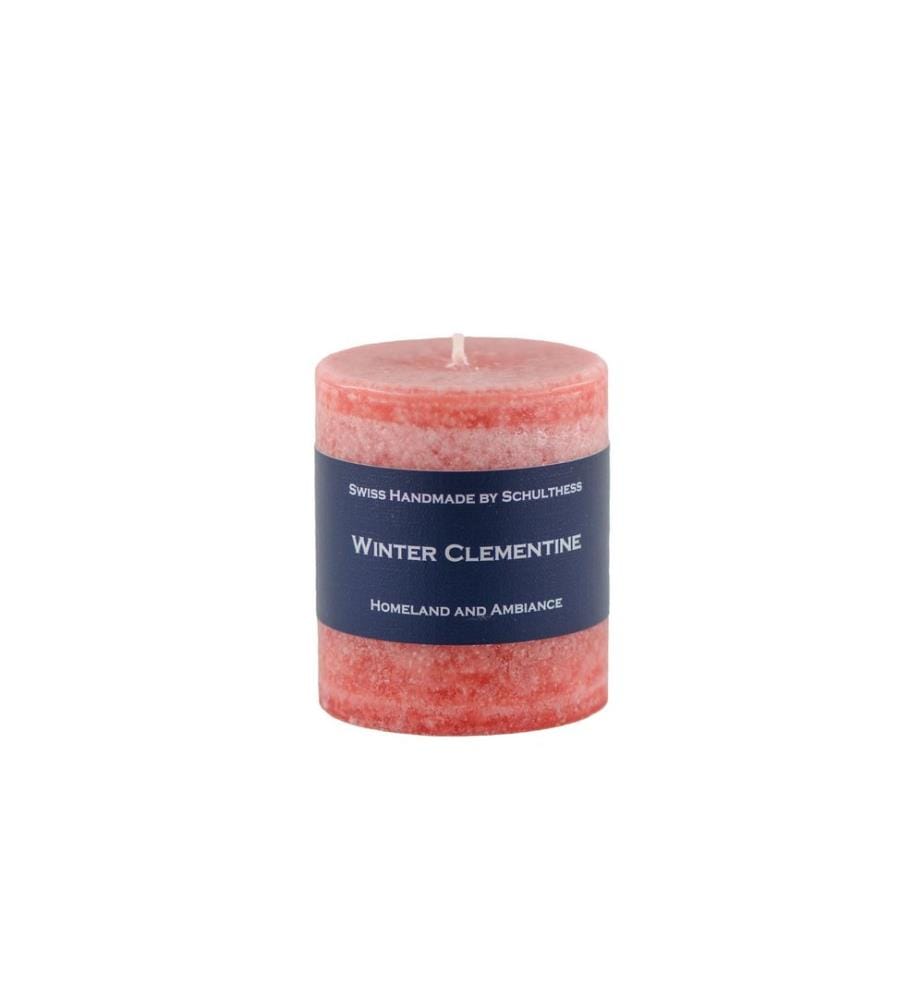 SCHULTHESS KERZEN - Bougie parfumée Winter Clementine 7 x 8 cm