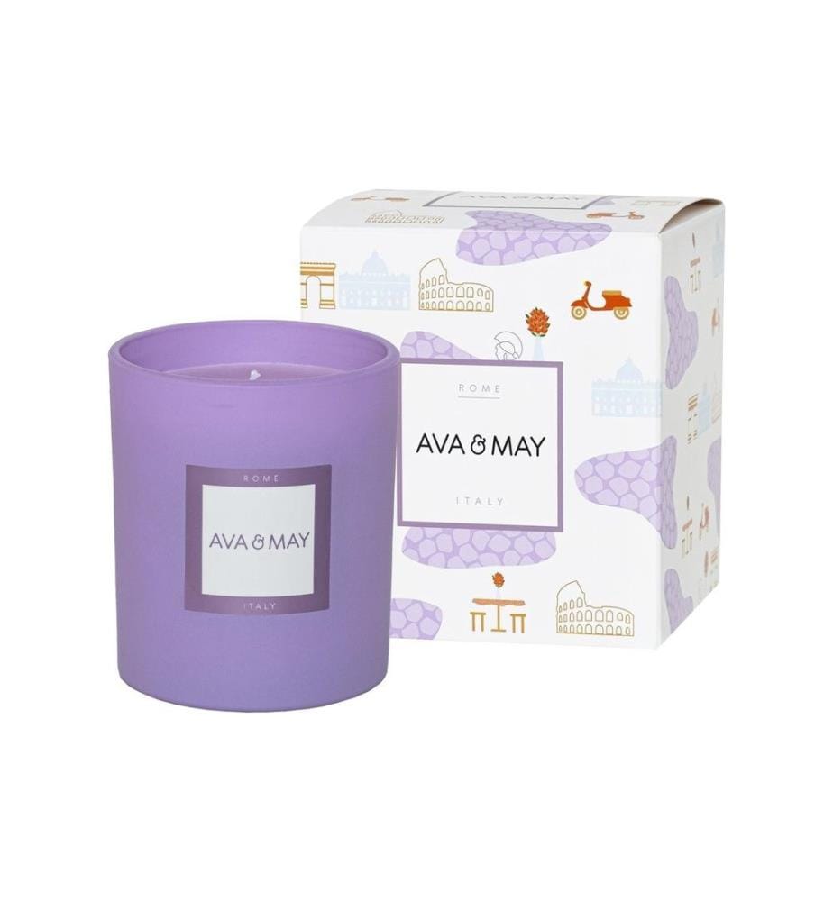 AVA & MAY - Bougie parfumée Rome 200 g