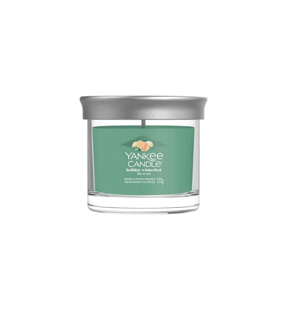 YANKEE CANDLE - Signature Bougie parfumée Fêtes de Noël Petit tumbler