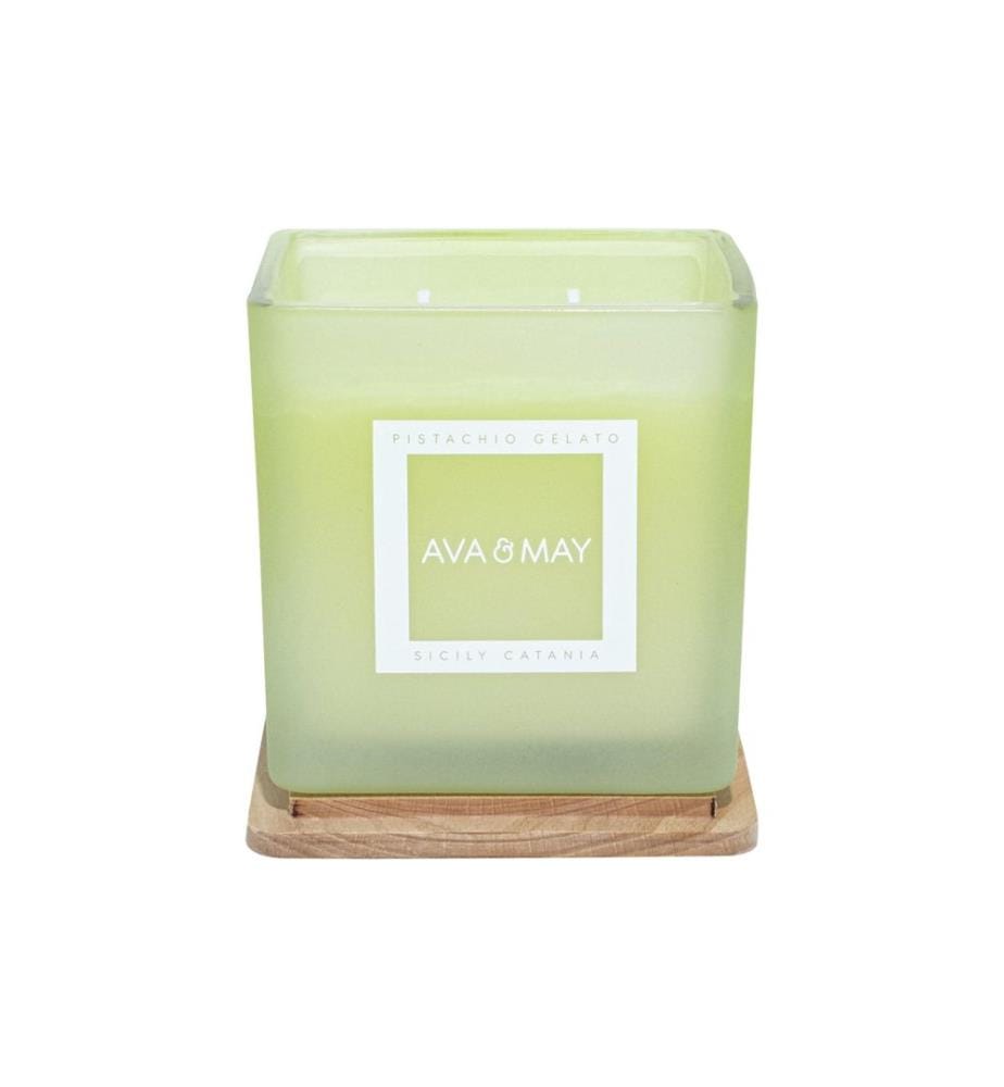 AVA & MAY - Bougie parfumée Pistachio Gelato 450 g