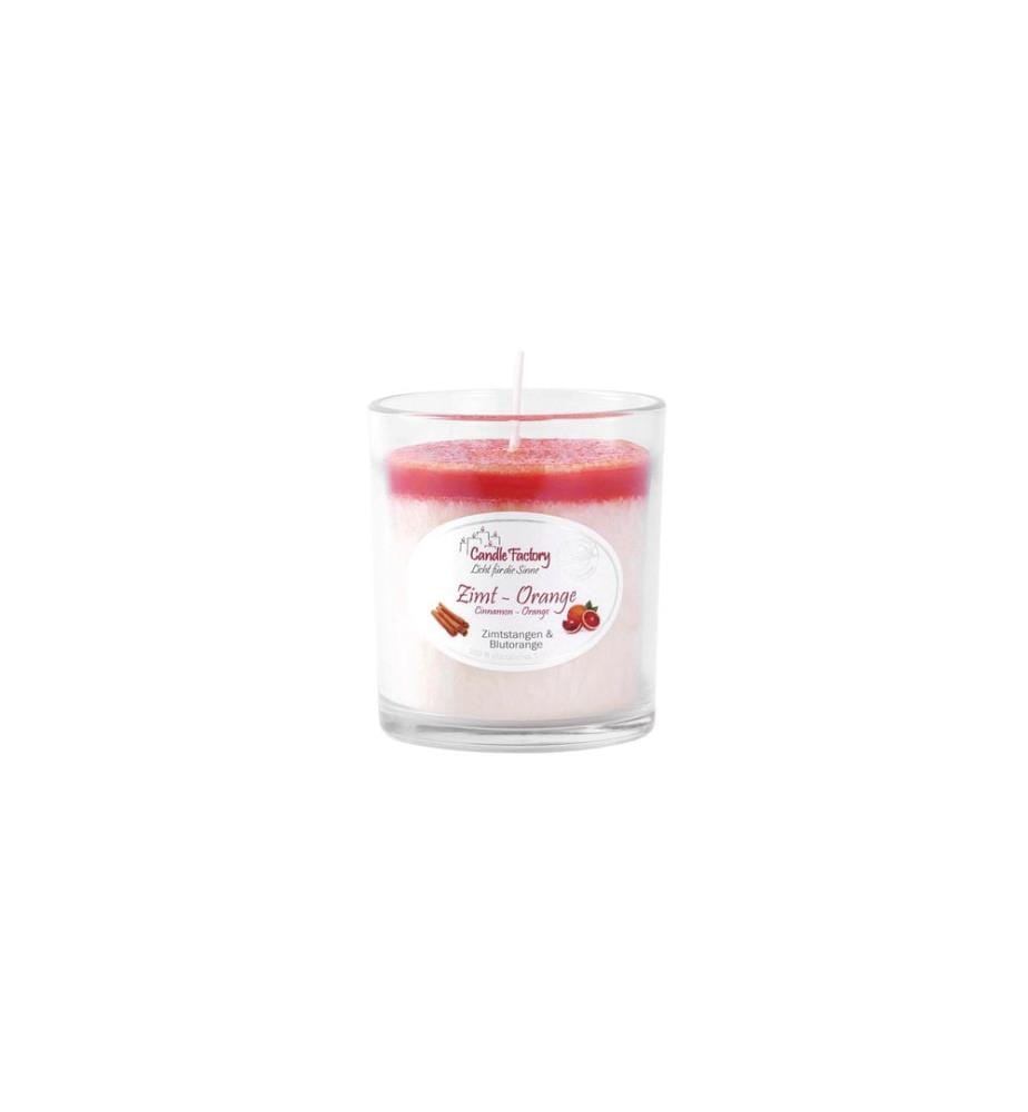 CANDLE FACTORY - Bougie parfumée Party Light Cannelle Orange
