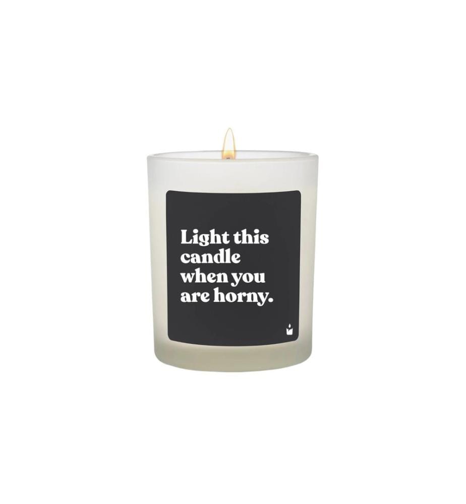 ChattyCandles - Bougie parfumée Light this candle when you are horny 6.7 x 8 cm