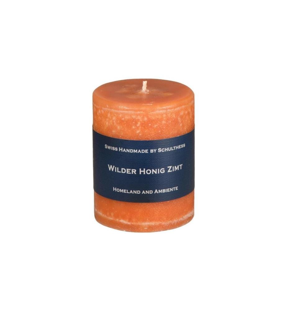SCHULTHESS KERZEN - Bougie parfumée Miel sauvage Cannelle 8 cm