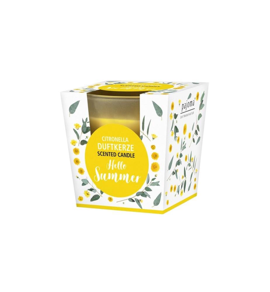 PAJOMA - Bougie parfumée dans un verre à lait